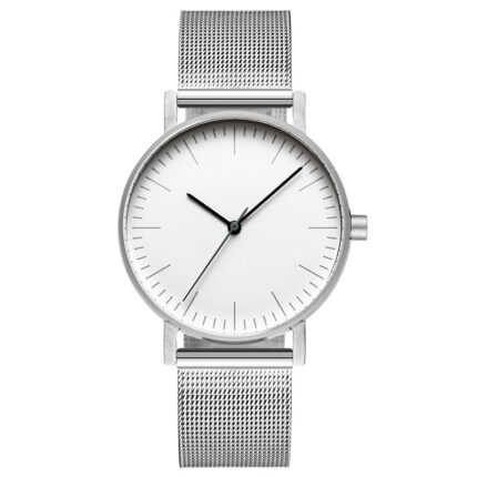 Dears fashion Bauhaus Silver Watch